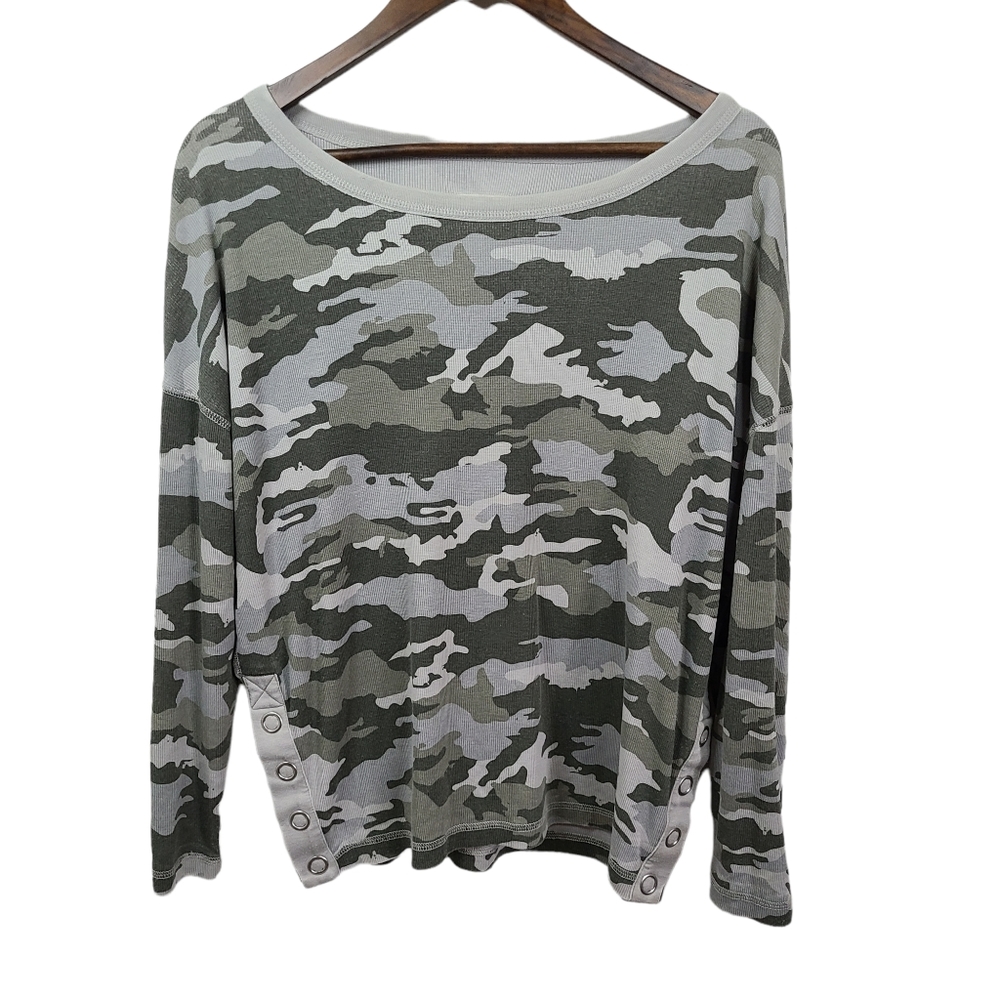 Chaser Camo Long Sleeve T Small